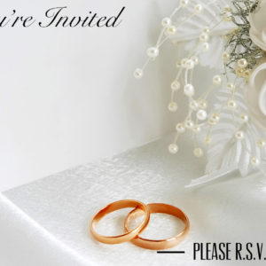 You’re Invited – Please R.S.V.P.